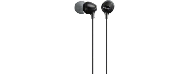 Sony - Earphone Ex15ap Basic Black | 6 pièces