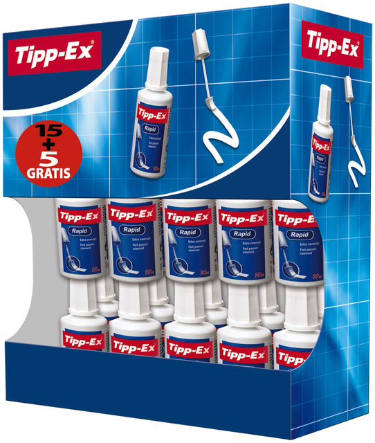 Tipp -ex - Korrekturflüssigkeit 20 ml Schaum 15+5 frei