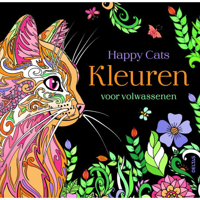 Colorbook Deltas Happy Cats