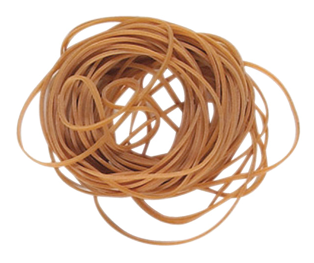 Standard Rubber Band - Elastiek standard 16 60x1.5mm 50gr 220st bruin | 10 stuks