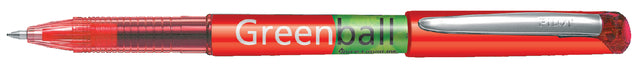 Pilot - Rollerpen pilot greenball begreen m rood