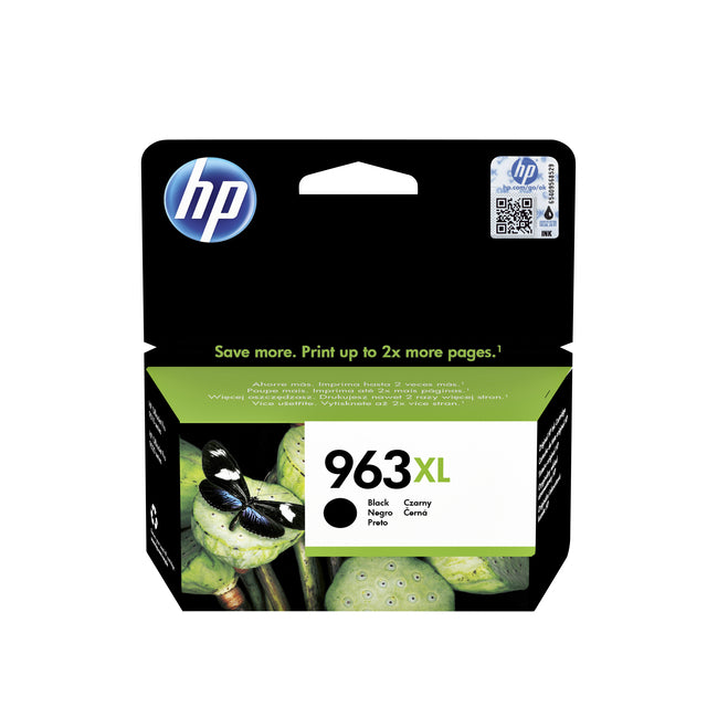 HP - Inkcartridge 963XL, 2.000 Seiten, OEM 3JA30AE, Schwarz