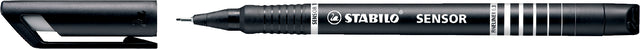 STABILO - SENSOR fineliner, 0,3 mm, zwart