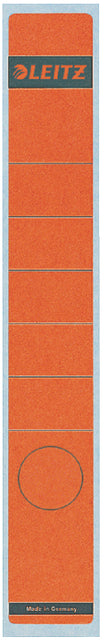 Étiquette arrière leitz étroite / long 39x285 mm auto-adhésif rouge