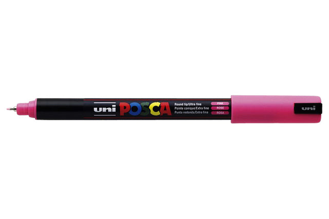 Posca - Verfstift posca pc1mr ef roze | 12 stuks