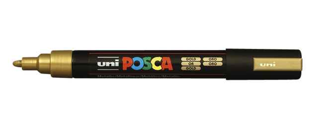 POSCA -Lackmarker auf Wasserbasis PC -5m Gold