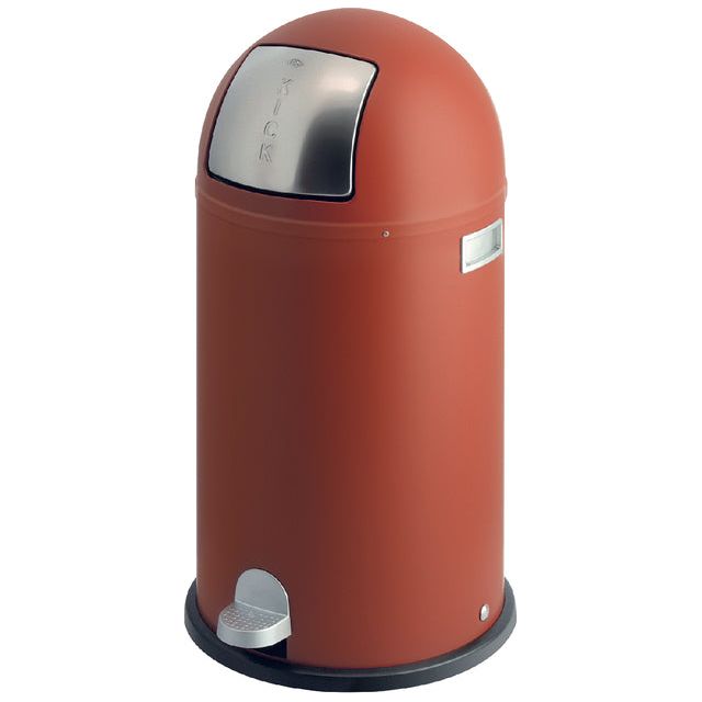 Wesco Kickboy Waste Bin Red 40 Liter