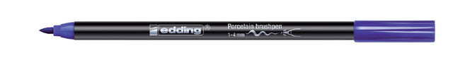 Edding - Brushpen Edding 4200 Porcelaine Blue