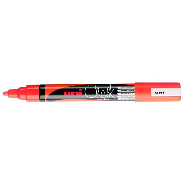 Uni -Ball - Chalkstift Chalk autour de Fluo Orange | 6 pièces