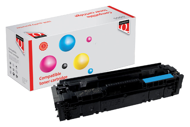 Quantore - Tonercartridge hp cf401a 201a blauw