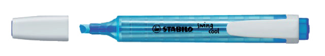 STABILO - swing cool markeerstift, lichtblauw