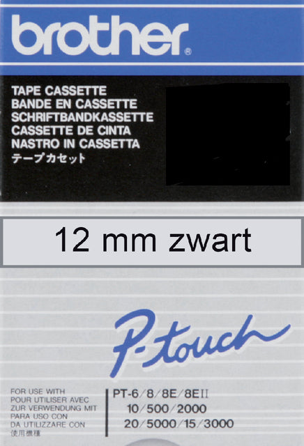 Brother - Labele brother ptouch tc101 12mm transparant