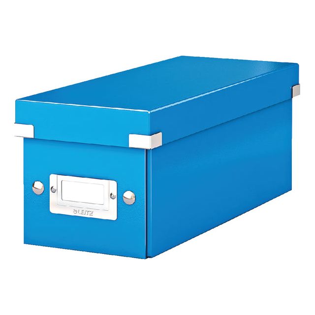 Leitz - CD -Box Leitz Wow klicken Sie auf Store 143x136x352mm blau | 1 Stück | 6 Stück