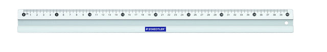 Staedtler - Règle 563 400 mm en aluminium | 10 pièces