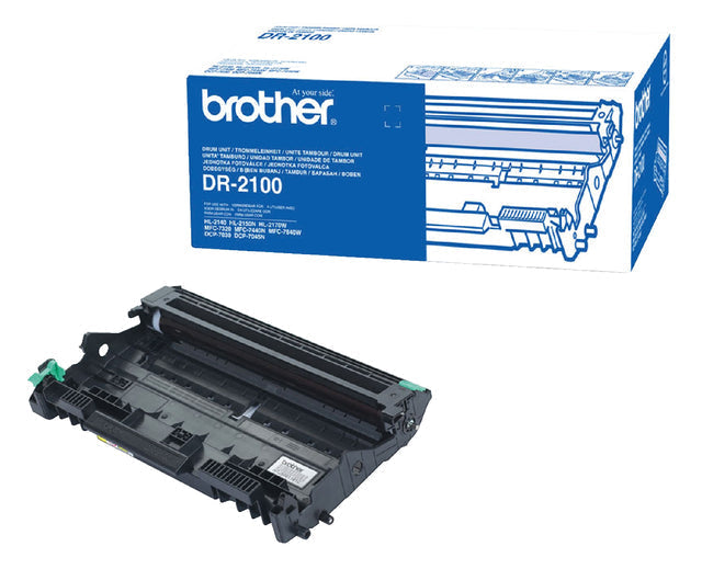 Brother - drum, 12.000 pagina's, OEM DR-2100, zwart