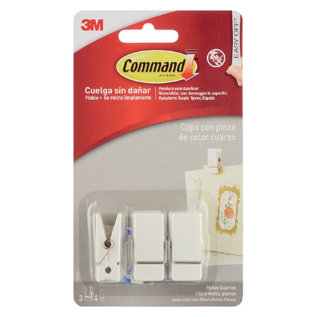 Command - Bevestigingsstrip  3m 17089q springclip