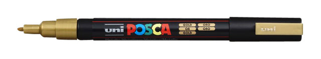 Posca - Verfstift posca pc3m f goud | 6 stuks