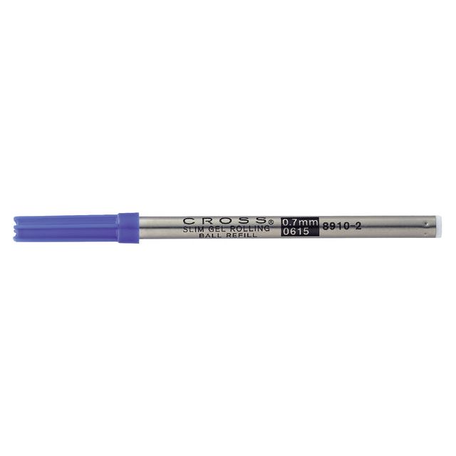 Cross - Rollerpenvulling  slim blauw | 6 stuks