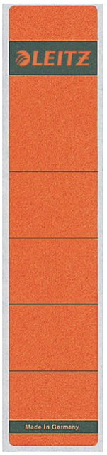 Étiquette arrière leitz étroite / court 39x192 mm auto-adhésif rouge