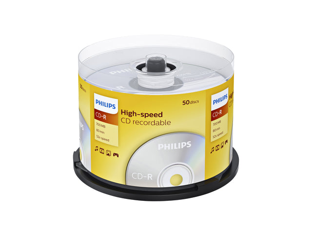 Philips - CD -r 80 Minuten 700 MB 52x SP (50)