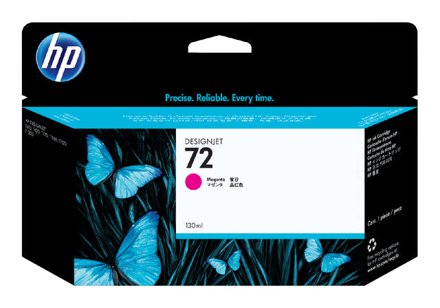 HP - Inkcartridge C9372A 72 rouge