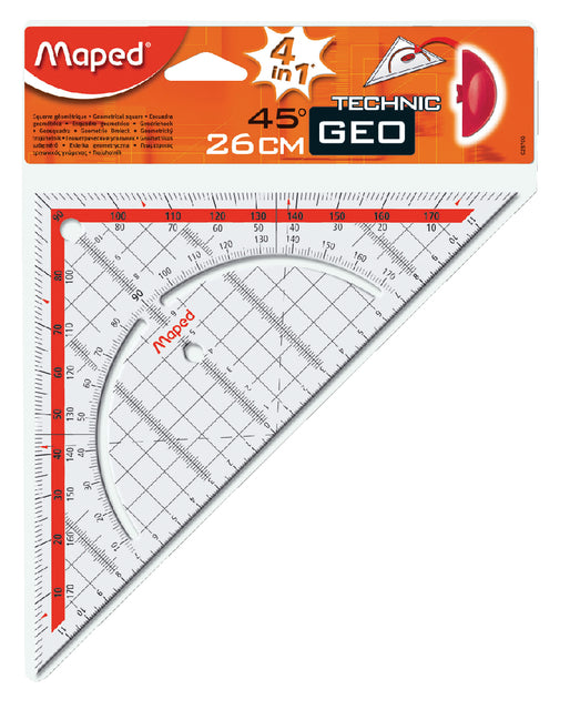 Maped - geodriehoek Technic