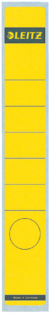 Leitz - Étiquette de tapis étroite / long 39x285 mm auto-adhésif jaune