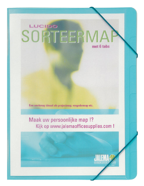 Jalema - Tri Folder A4 6 Cours 270gr Blauw