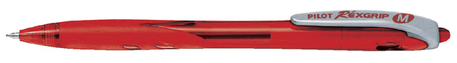 Pilot - Balpen pilot begreen rexgrip m rood | 10 stuks