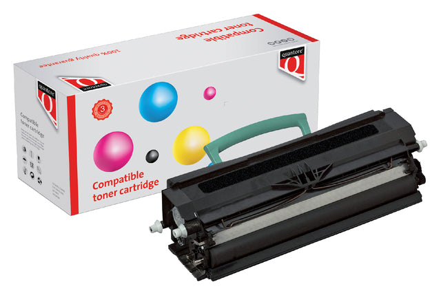 Tonercartridge quantore lexmark e250a11e noir