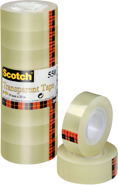 Scotch - Klebeband 550 19mmx33m transparent | 20 Stücke