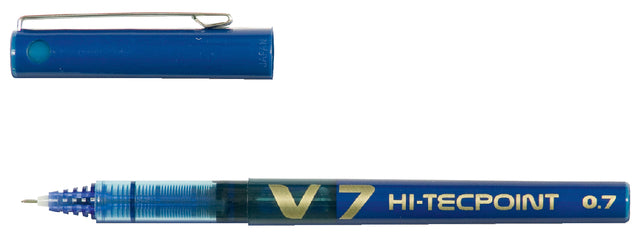 Pilot - Rollerpen pilot hi-tecpoint bx-v7 m blauw | 12 stuks