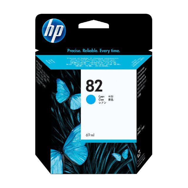 HP - Inktcartridge  c4911a 82 blauw