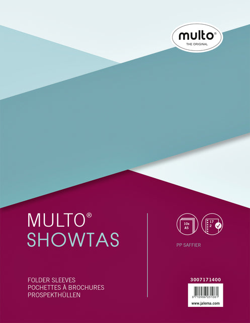 Multo - Showtas 17 -Gaats PP 0,08 mm Nerf | 10 Stücke