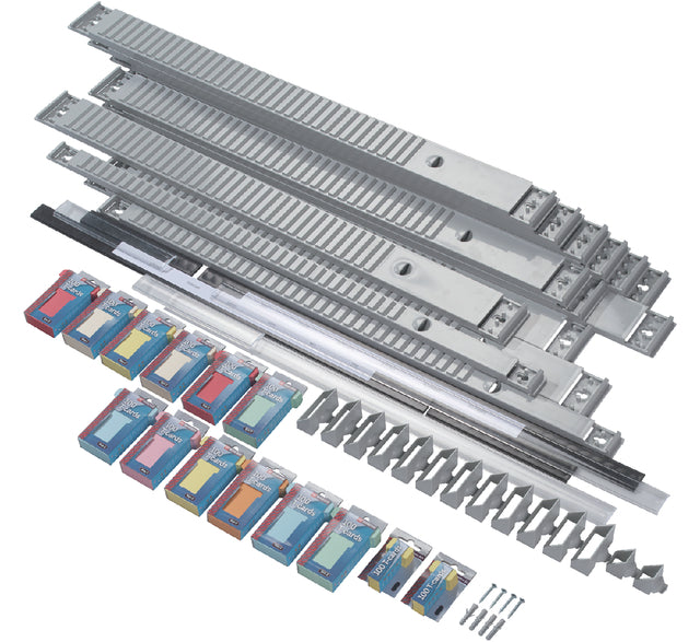 Djois -Planboard A5541-7811 Jahre 35 -Kursgrau