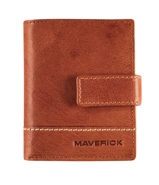 Maverick - Kaarthouder mav rough gear compact rfid cognac