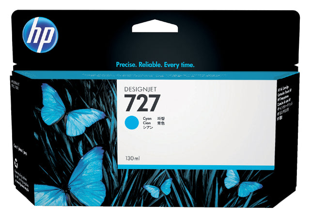 HP - Inkcartridge B3P19A 130ml 727 Blau