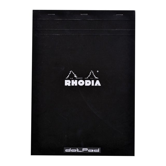 Rhodia - Block A4 80VVE -Punkte schwarz schreiben