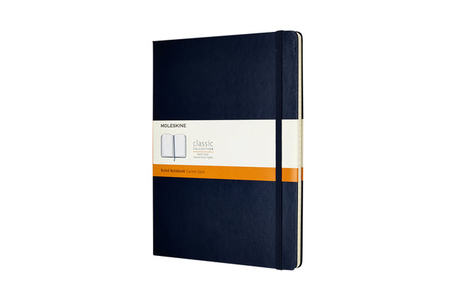 Moleskine - Notitieboek moleskine xl 190x250 lijn hc sapp blue