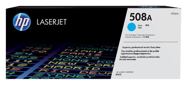 HP - Toner 508a, 5.000 Seiten, OEM CF361A, Cyan