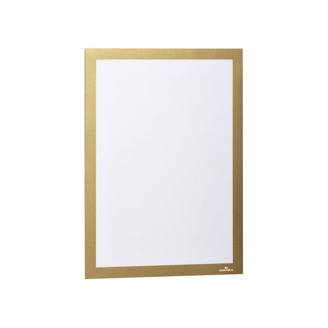 Durable - Duraframe durable a4 zelfklevend goud | 10 stuks