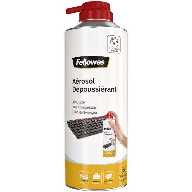 Fellowes - Druckluftreiniger CFK -frei, 350 ml Spray Can