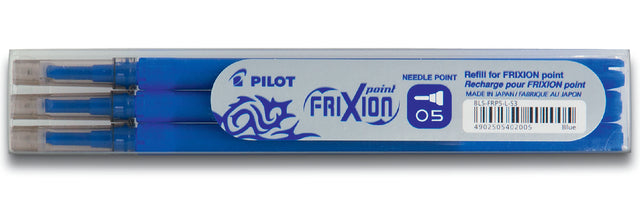 Pilot - Rollerpenvulling pilot frixion bls-frp5 f blauw | 12 stuks