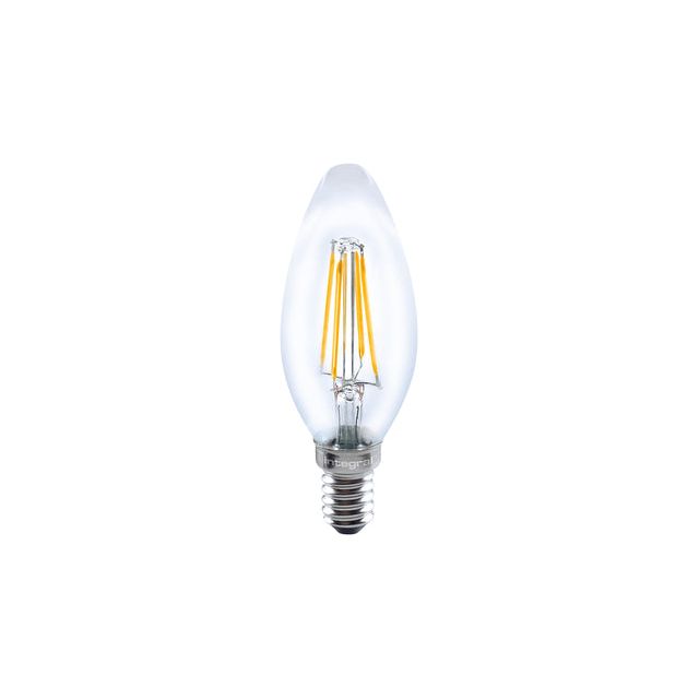 Integral - Kerzen -LED -Lampe E14, nicht dimmbar, 2.700 K, 4 W, 470 Lumen