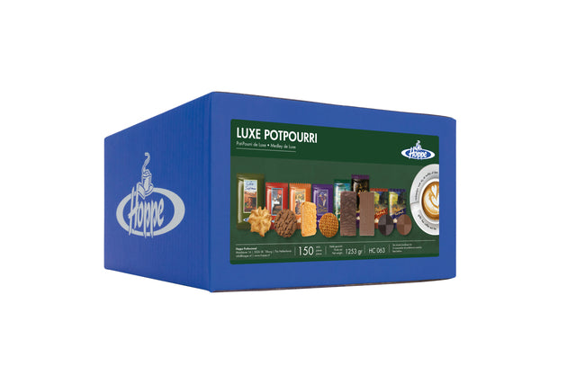 Hoppe - koekjes Luxe Potpourri, doos van 150 stuks