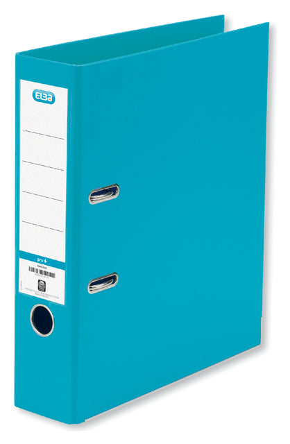 Elba - Ordner Smart Pro +, turquoise, arrière de 8 cm