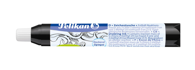 Pelikan - Oost-Indische inkt zwart, tube van 9 ml