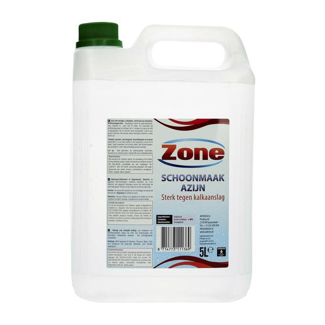 Reinigung der Essigzone 5 Liter