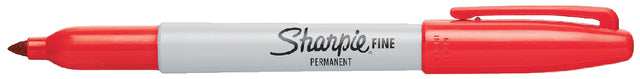 Sharpie - Felt -tip stylo IE Fine autour du rouge 1-2 mm | 12 pièces