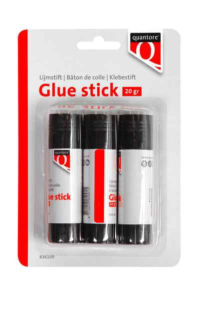 Quantore - Lijmstift 3x20gr | 12 stuks